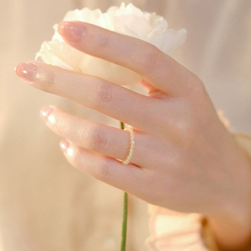 KarmaRipple's Authentic Citrine Happiness Prosperity Ring p6