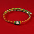 Golden Colorful Rope-Green for Wrist Circumference 14-19cm
