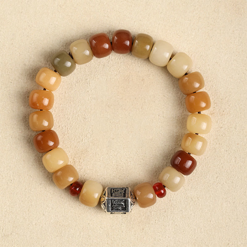 KarmaRipple's Authentic Bodhi Seed The Lord of the Corpse Forest Om Mani Padme Hum Wisdom Bracelet p28