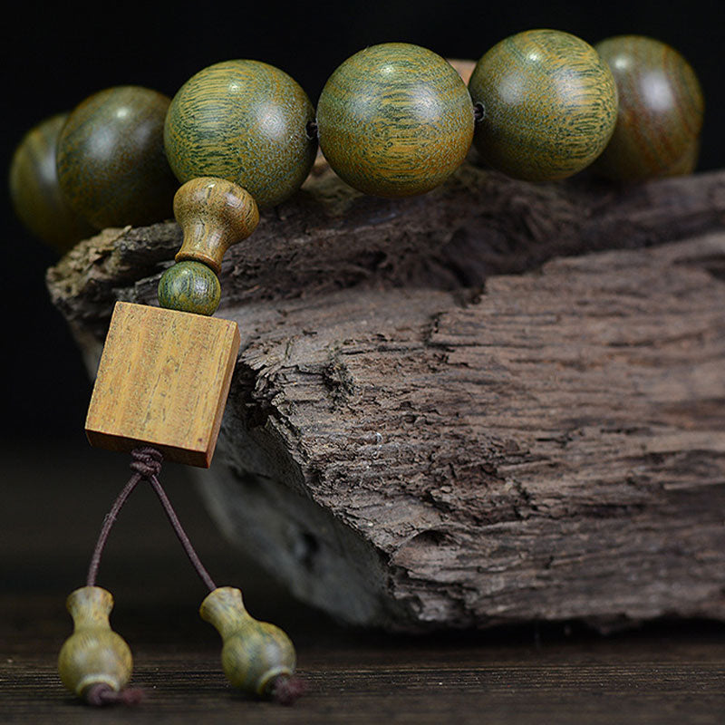 KarmaRipple's Tibetan Green Sandalwood Cure Bracelet p6