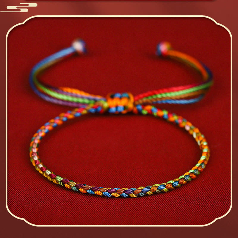 KarmaRipple's "May all your wishes come true" Fortunate Multicolored Bracelet p6