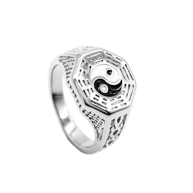 KarmaRipple's Yin Yang Symbol Bronze Fortune Ring p2