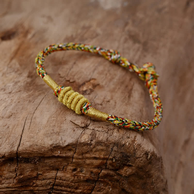KarmaRipple's Handmade Colorful King Kong Weave Protection Braid String Bracelet p3