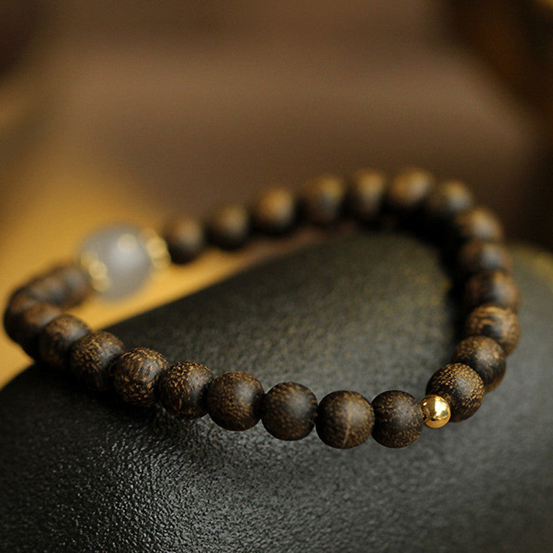 KarmaRipple's Agarwood Jade Strength Calm Bracelet p11