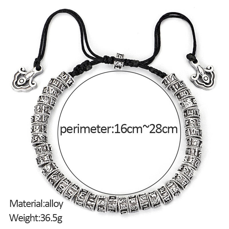 KarmaRipple's Handmade Tibetan Mantra Purity Bracelet p5
