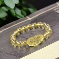 KarmaRipple's FengShui Citrine PiXiu Wealth Bracelet