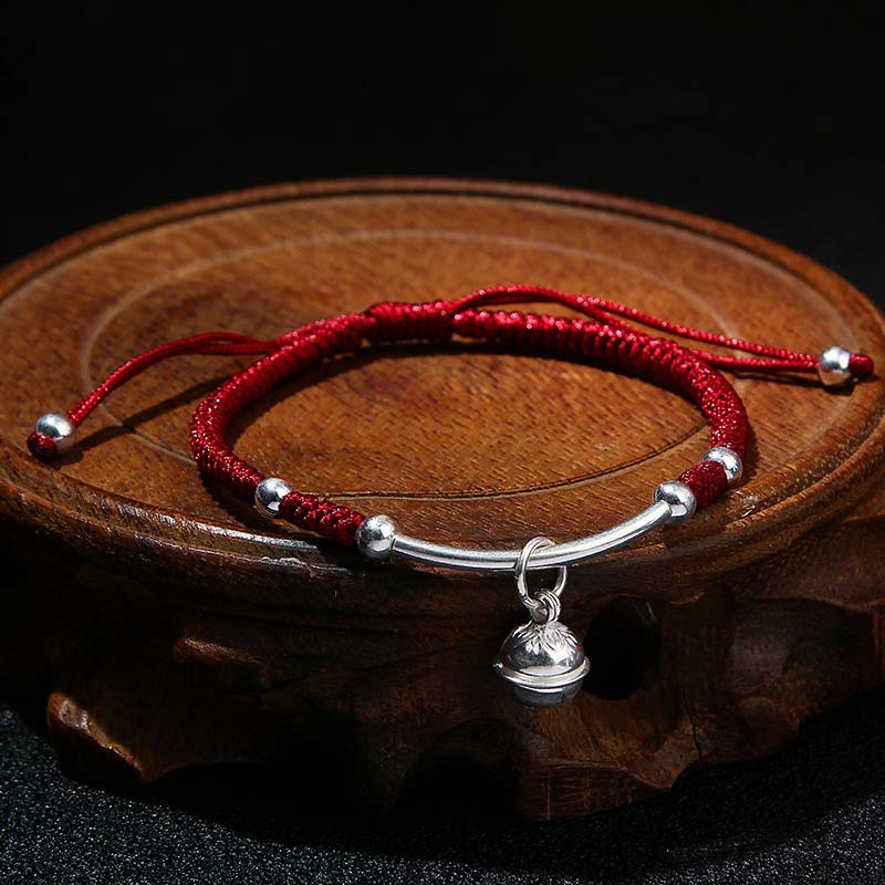 KarmaRipple's FengShui Fortunate Red String Bell Bracelet p5
