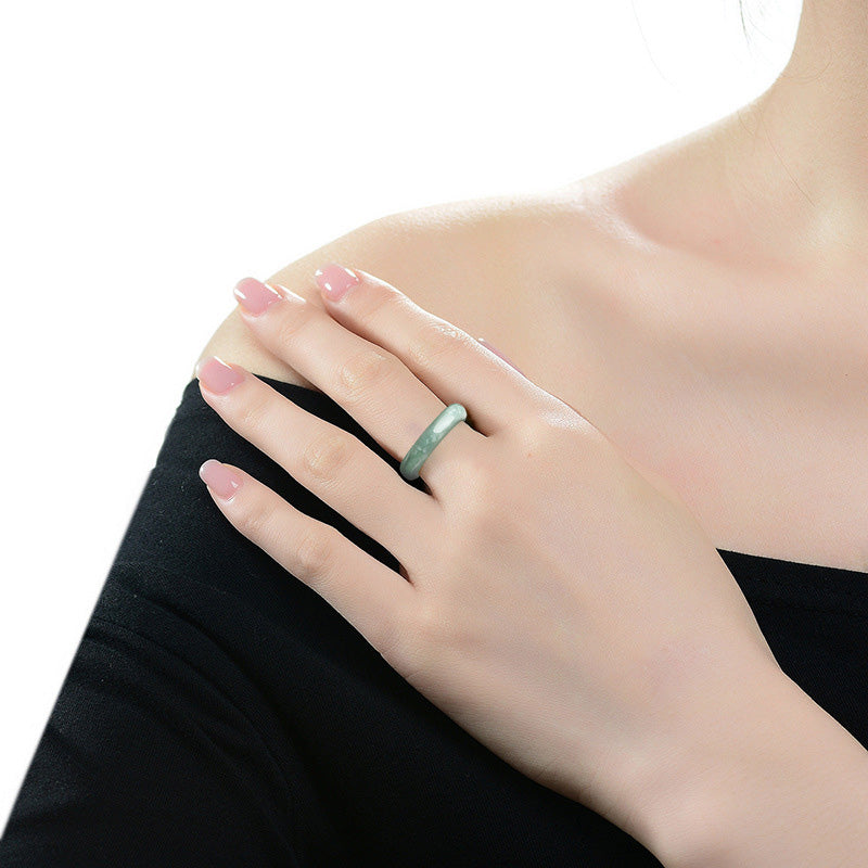 KarmaRipple's Authentic Jade Abundance Balancing Ring p3