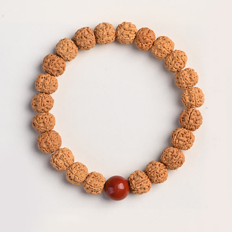 KarmaRipple's Tibet Rudraksha Bodhi Seed Wealth Auspiciousness Bracelet p38