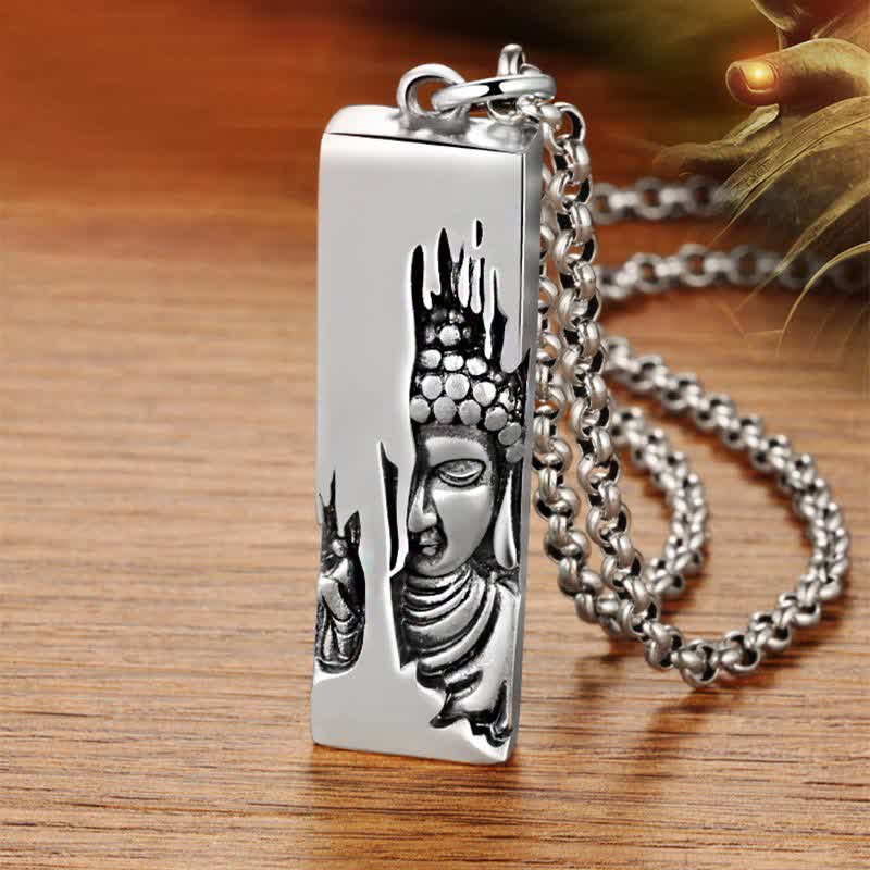 KarmaRipple's Tathagata Buddha Strength Protection Amulet Fortunate Necklace Pendant p7