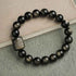 Gold Sheen Obsidian / Lucky Cat / 10mm