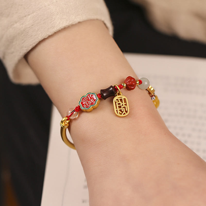 KarmaRipple's Tibetan Auspicious Clouds Fortune Happiness Wealth Fortune Bracelet p10