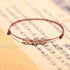 Dark Red Anklet(Ankle Circumference 16-36cm)