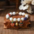 Gold Swallowing Beast Family&Colorful Gold Silver Foil Bead