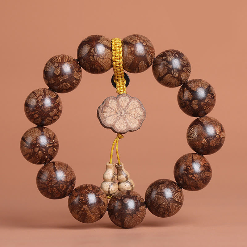 KarmaRipple's Plum Blossom Wood Inner Peace Bracelet p5