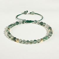 Bracelet d'équilibre porte-bonheur en agate mousse de KarmaRipple