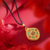 Flower Love Heart Necklace