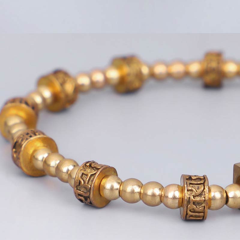 KarmaRipple's Tibetan Curse Six True Words Wealth Bracelet p5
