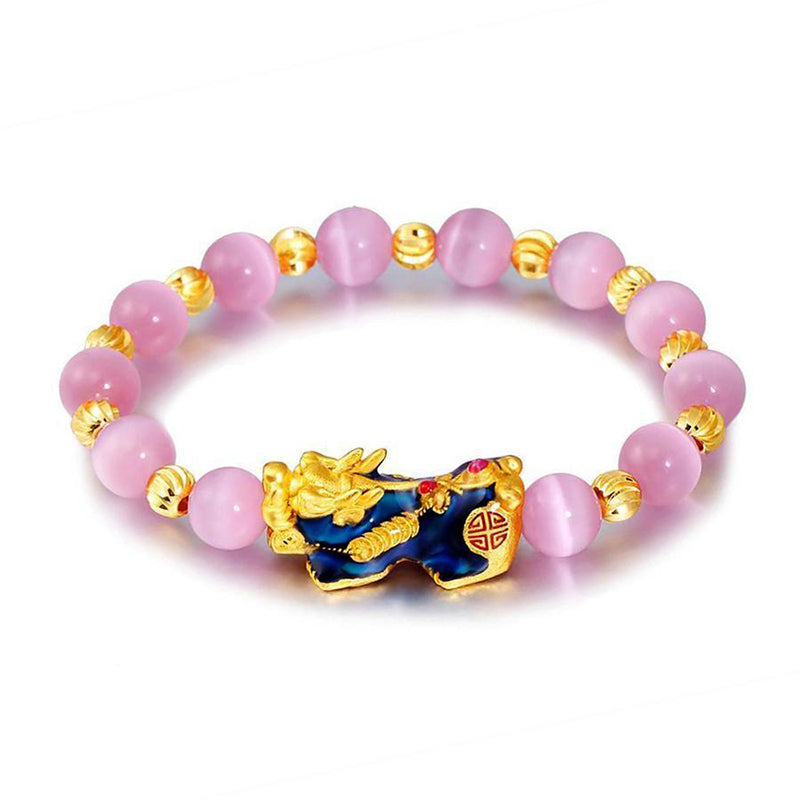 KarmaRipple's Pixiu Cat Eye Fortunate Bracelet p1