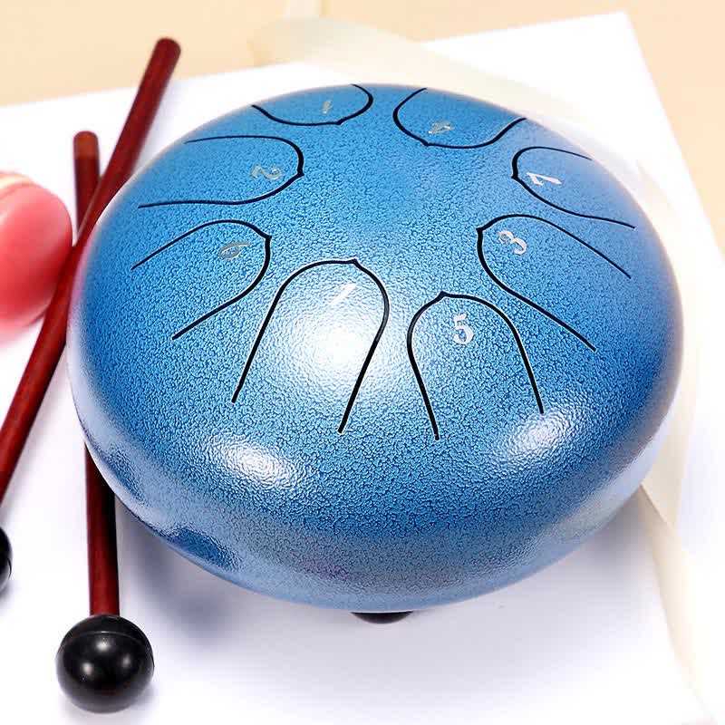 KarmaRipple's Steel Tongue Drum Sound Balancing Meditation Yoga Drum Kit p38