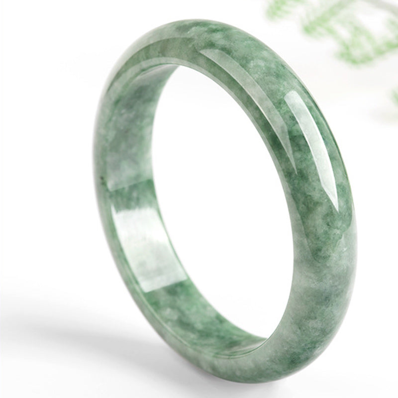 KarmaRipple's Authentic Jade Fortune Wealth Bangle Bracelet p4