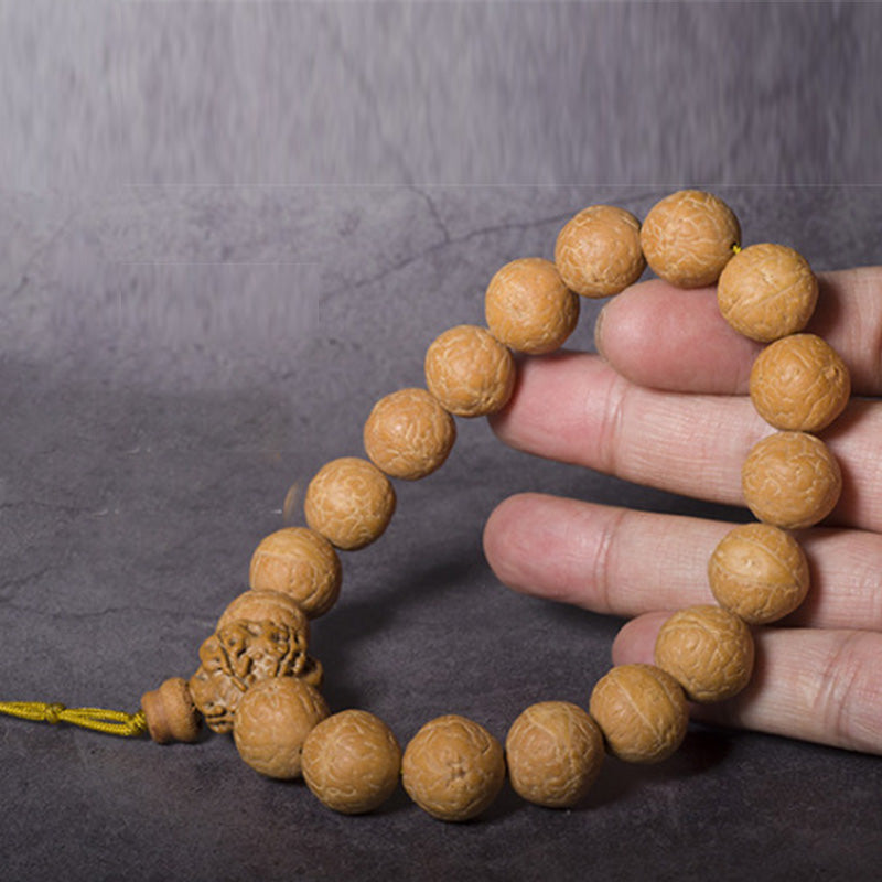 KarmaRipple's Bodhi Seed Fortune Auspiciousness Wrist Mala Tassel Pocket Mala p4