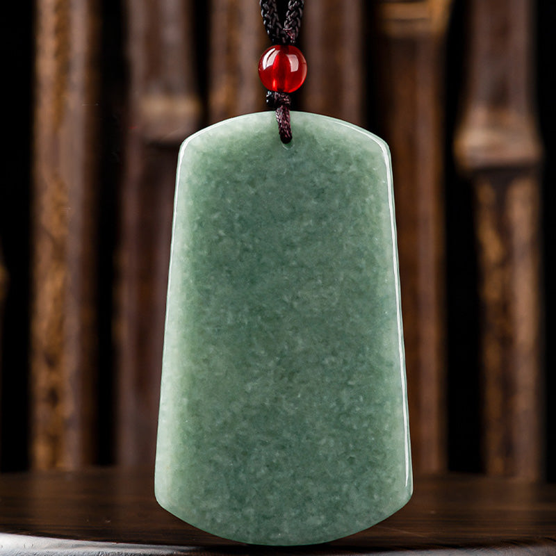 KarmaRipple's Tathagata Buddha Dragon Jade Amulet Serenity String Pendant p7