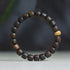 Bai Qinan Agarwood&Tibetan Bone Bead / 16cm