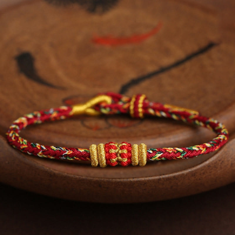KarmaRipple's Handmade Colorful Rope King Kong Weave Woven Fortune Bracelet p13