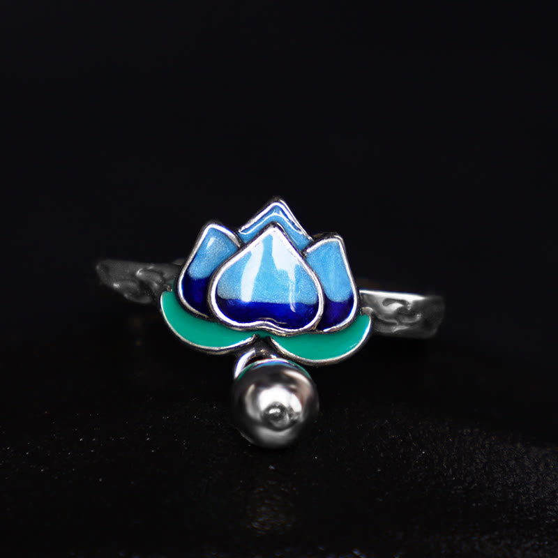 KarmaRipple's Lotus Flower Pattern Enlightenment Ring p2
