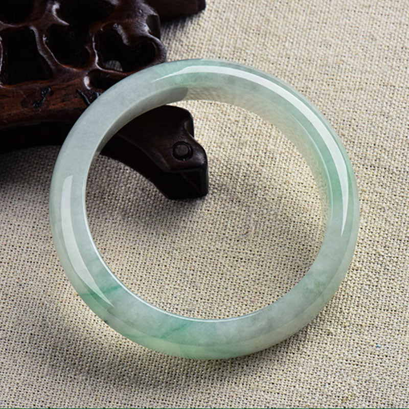 KarmaRipple's Authentic Jade Fortune Balancing Prosperity Bangle Bracelet p6