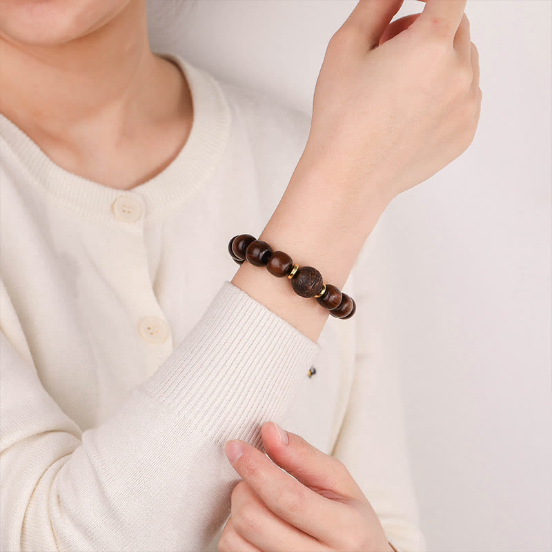 KarmaRipple's Authentic Rosewood Compassion Bracelet p6