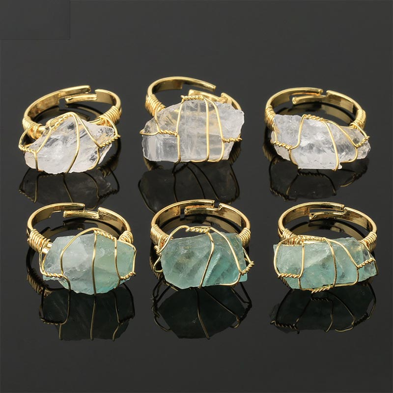 KarmaRipple's Authentic Gemstone Gemstone Amethyst Adjustable Ring p15
