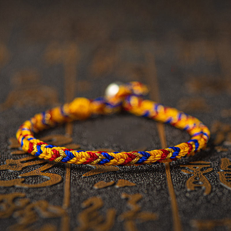 KarmaRipple's "May you be good fortune and success" Fortunate Multicolored Bracelet p1