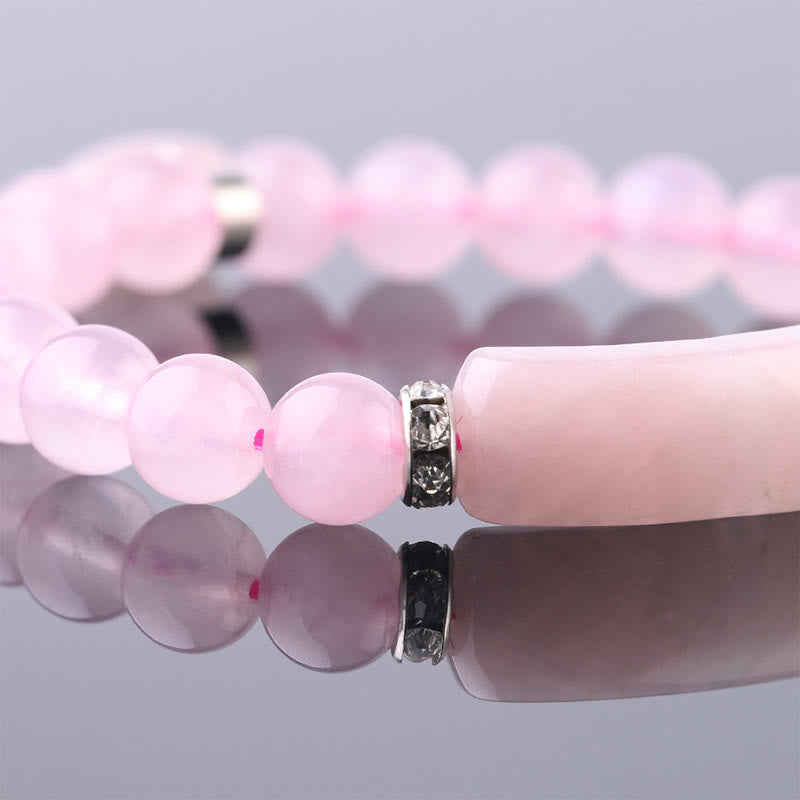 KarmaRipple's Authentic Quartz Love Heart Balancing Beadwork Bracelet p28