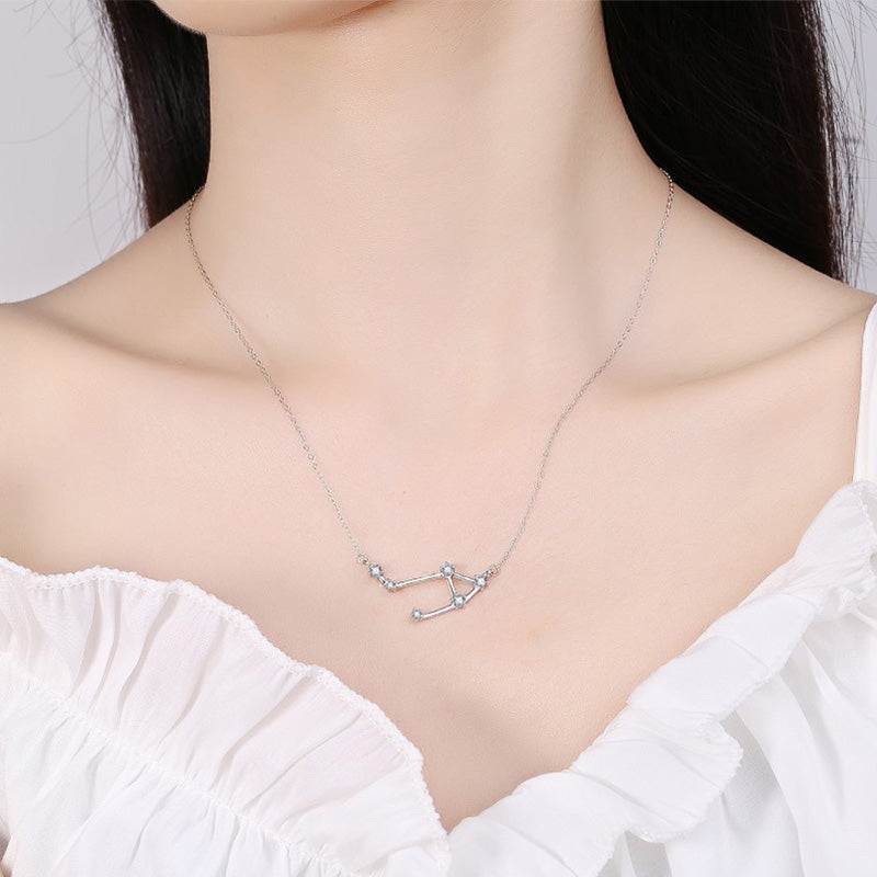 KarmaRipple's 925 Sterling Silver 12 Constellations of the Zodiac Astrology Blessing Pendant Necklace p13