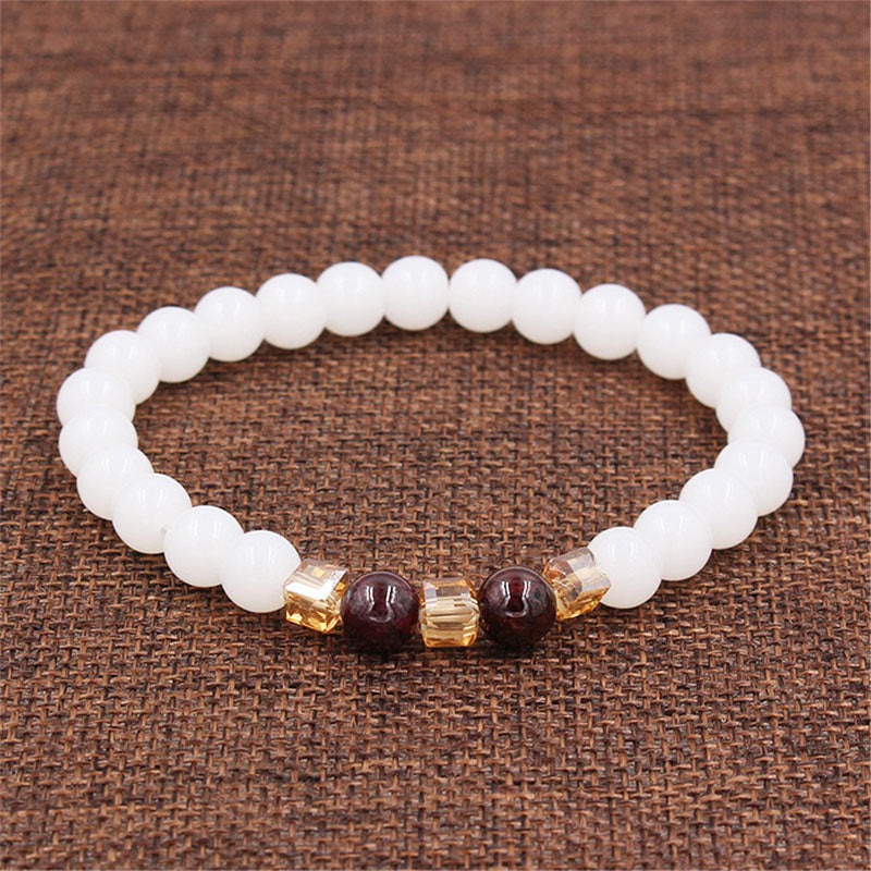 KarmaRipple's Authentic Ivory Jade Protection Bracelet p5