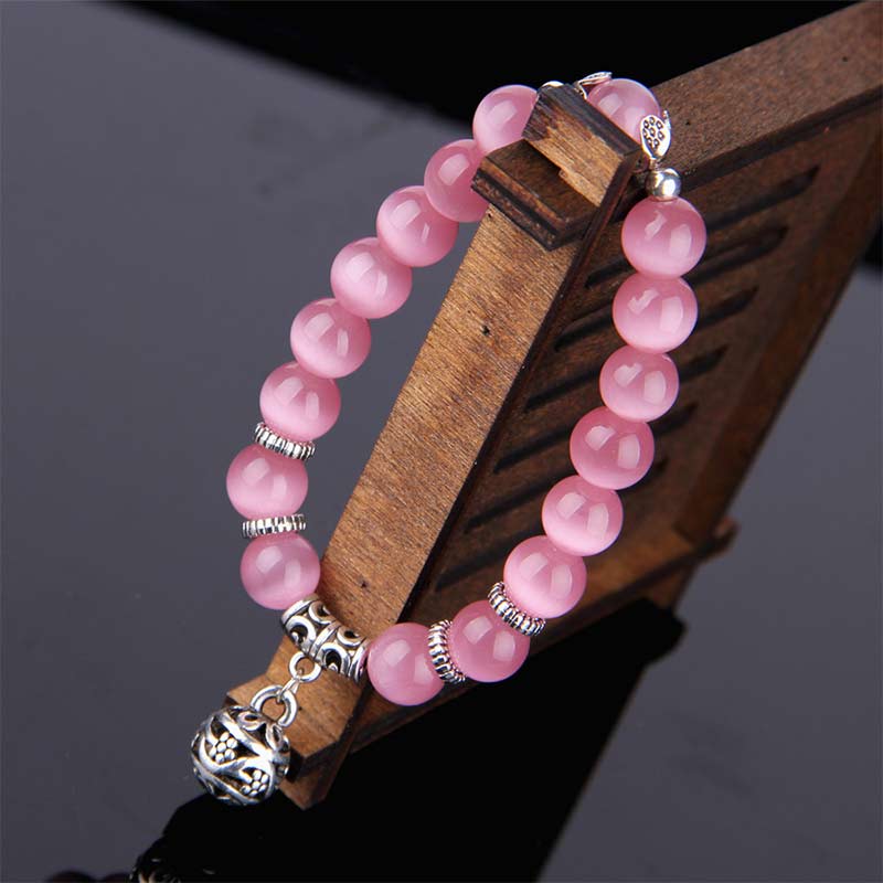 KarmaRipple's Tibetan Cat Eye Fortunate Bracelet p15