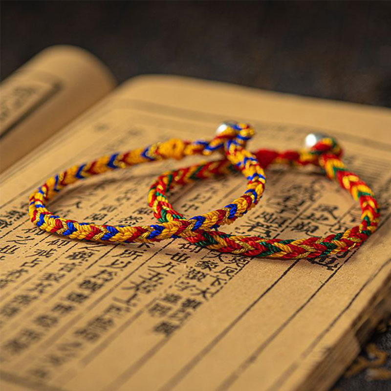 KarmaRipple's "May you be good fortune and success" Fortunate Multicolored Bracelet p4