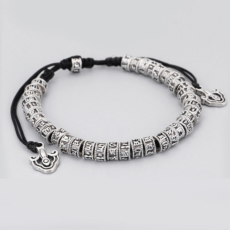 KarmaRipple's Handmade Tibetan Mantra Purity Bracelet p3