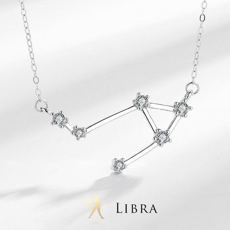 KarmaRipple's 925 Sterling Silver 12 Constellations of the Zodiac Astrology Blessing Pendant Necklace p37