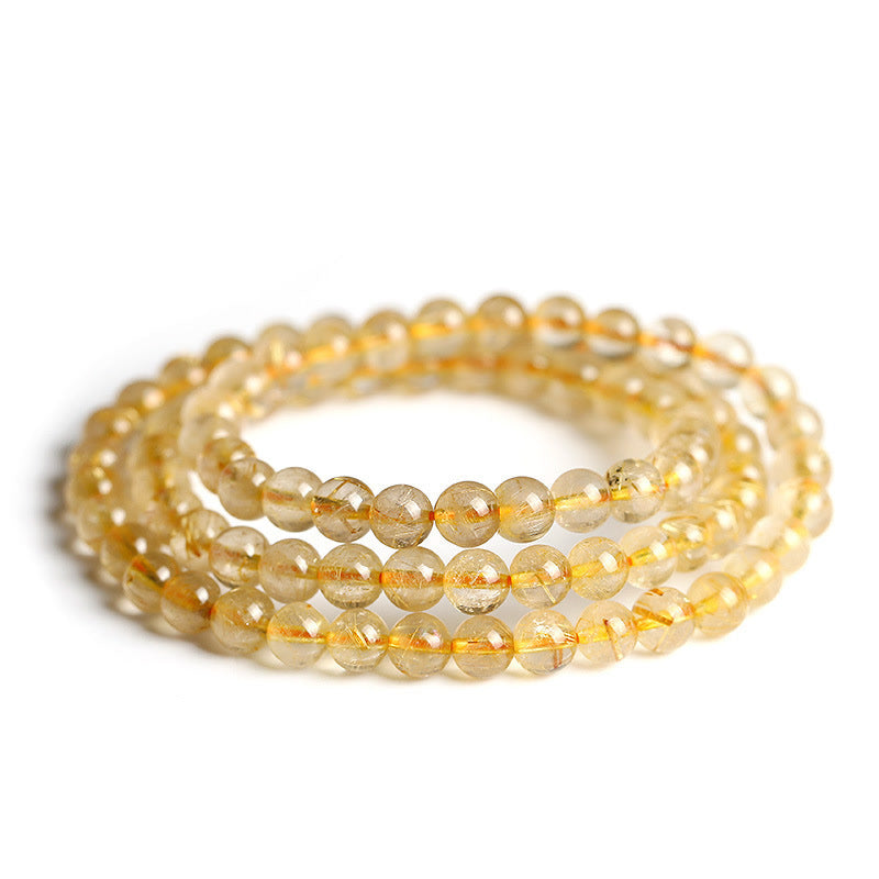 KarmaRipple's Authentic Citrine Prosperity Protection Bracelet p7