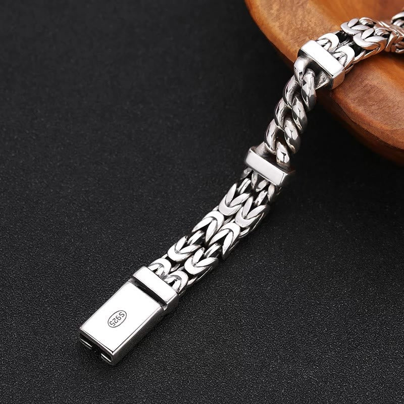 KarmaRipple's Retro Chain Pattern Fortune Balancing Bracelet p5