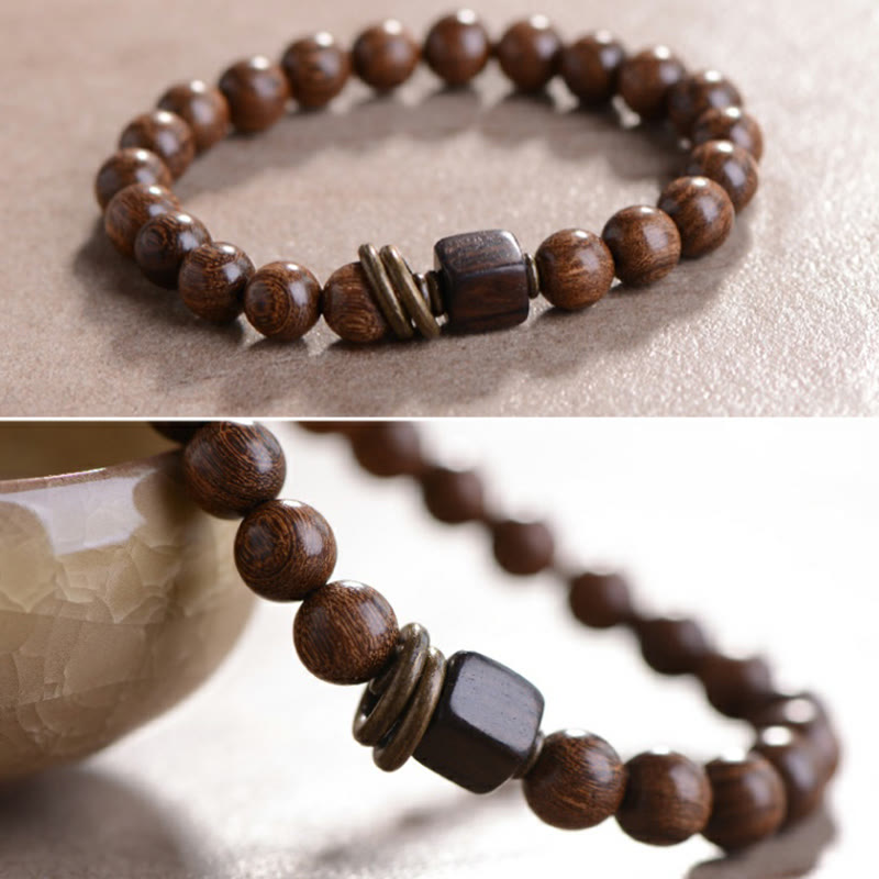 KarmaRipple's Phoebe Zhennan Wood Spirituality Bracelet p6