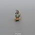 Hematite&Labradorite&Landscape Stone Pendant 8*12mm