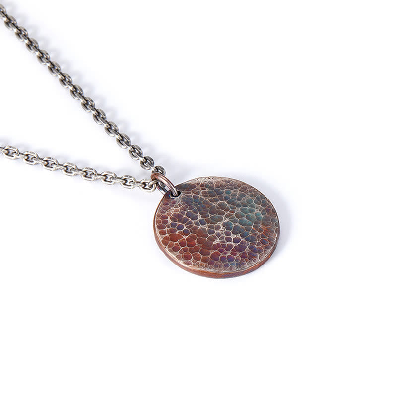 KarmaRipple's 990 Sterling Silver Yin Yang Water and Fire Balance Pendant Necklace p8
