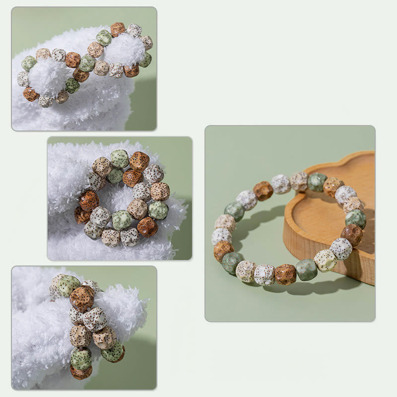 KarmaRipple's Authentic Colorful Bodhi Seed Auspiciousness Wealth Bracelet p12
