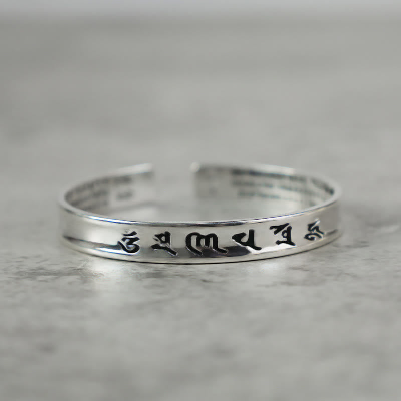 KarmaRipple's Tibetan Mantra Ivory Bronze Bracelet p1
