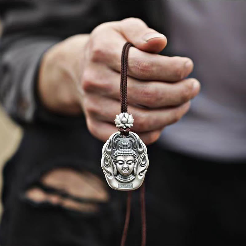 KarmaRipple's Chinese Zodiac Natal Buddha Om Mani Padme Hum Lotus Compassion Pendant Necklace p9