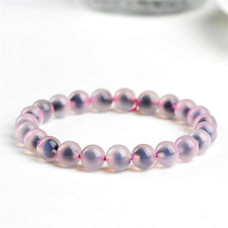 KarmaRipple's Authentic Colorful Candy Agate Balance Strength Bead Bracelet p24